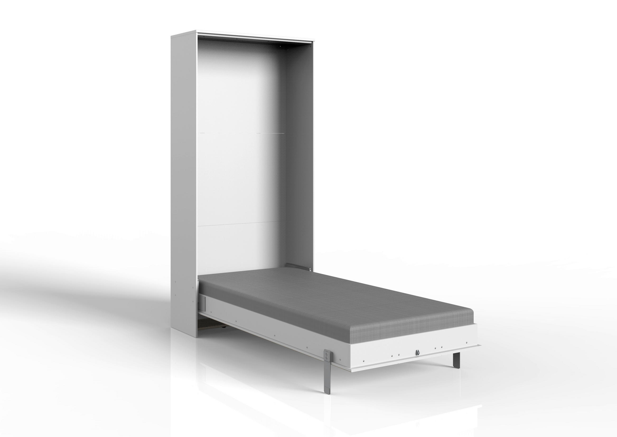 SKLADACIA POSTEĽ,  - biela, Modern, kompozitné drevo (102/213/43cm)