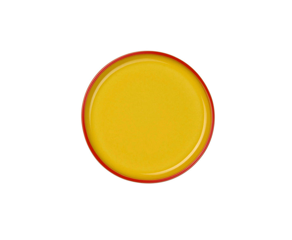KROŽNIK ZA PREDJED  tiamo  14 cm        - temno oranžna, Basics, keramika (14cm) - ASA