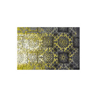 FUSSMATTE 64/168 cm  - Anthrazit/Gelb, Basics, Kunststoff/Textil (64/168cm) - Kayoom