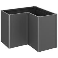HOCHBEET  - Dunkelgrau, Basics, Metall (102/102cm) - Biohort