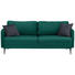 SOFA in Textil Dunkelgrün - Dunkelgrün/Anthrazit, MODERN, Textil (200/72/85/88cm) - Carryhome SOFA in Textil Dunkelgrün - Dunkelgrün/Anthrazit, MODERN, Textil (200/72/85/88cm) - Carryhome
