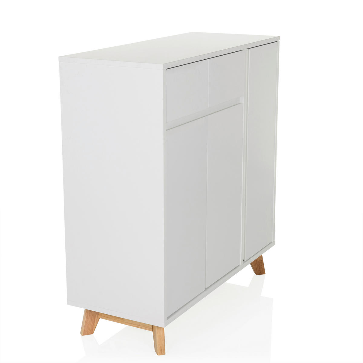 KOMODA, bílá, 80/85/34 cm - bílá, Moderní, dřevo/kompozitní dřevo (80/85/34cm) - MID.YOU