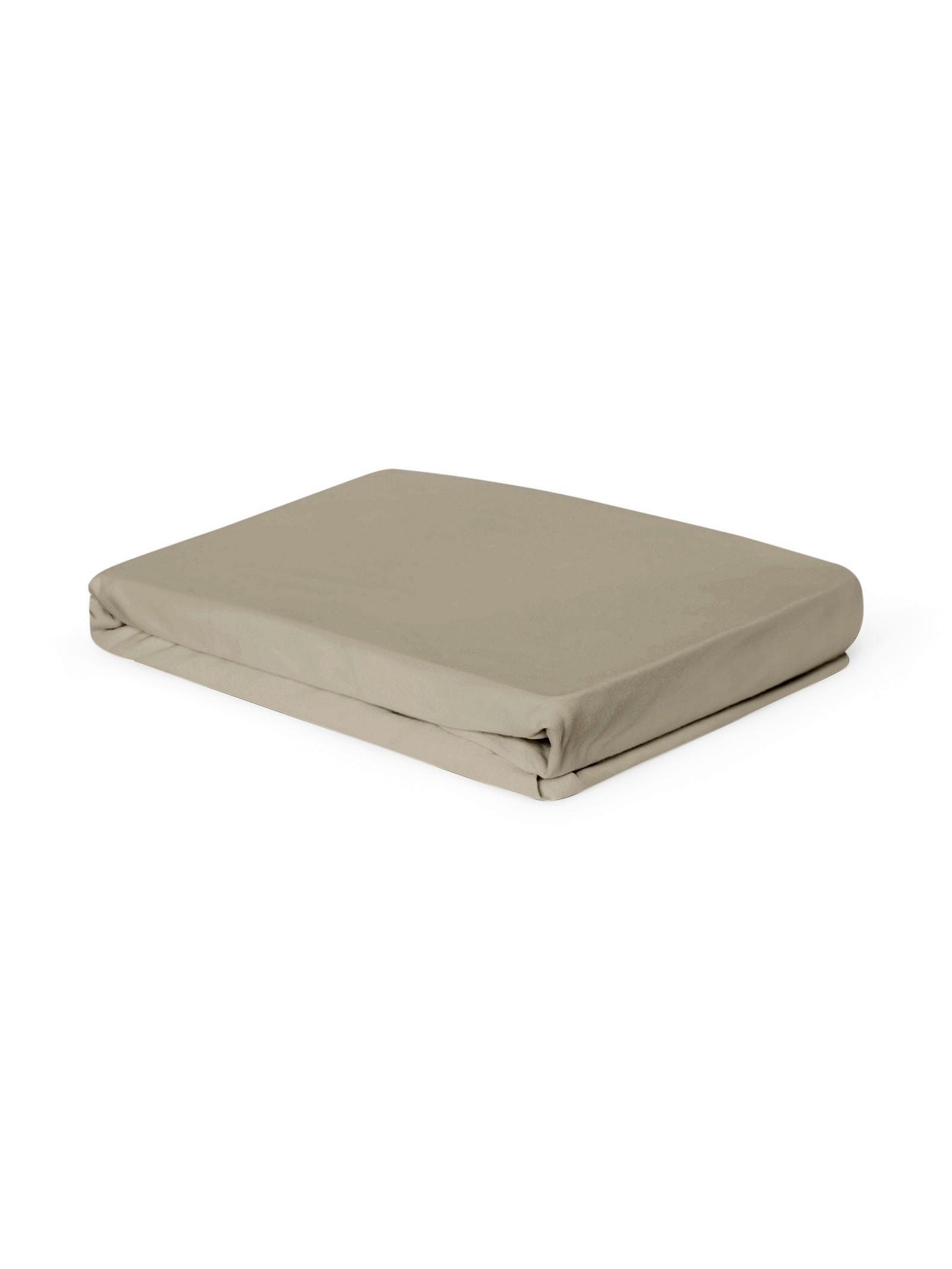 FIXLEINTUCH - Taupe, Basics, Textil (180-200/190-220cm) - Bio:Vio