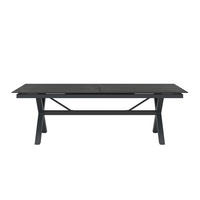 GARTENTISCH 240-315/99,6/75 cm  - Anthrazit/Grau, MODERN, Kunststoff/Metall (240-315/99,6/75cm) - Amatio