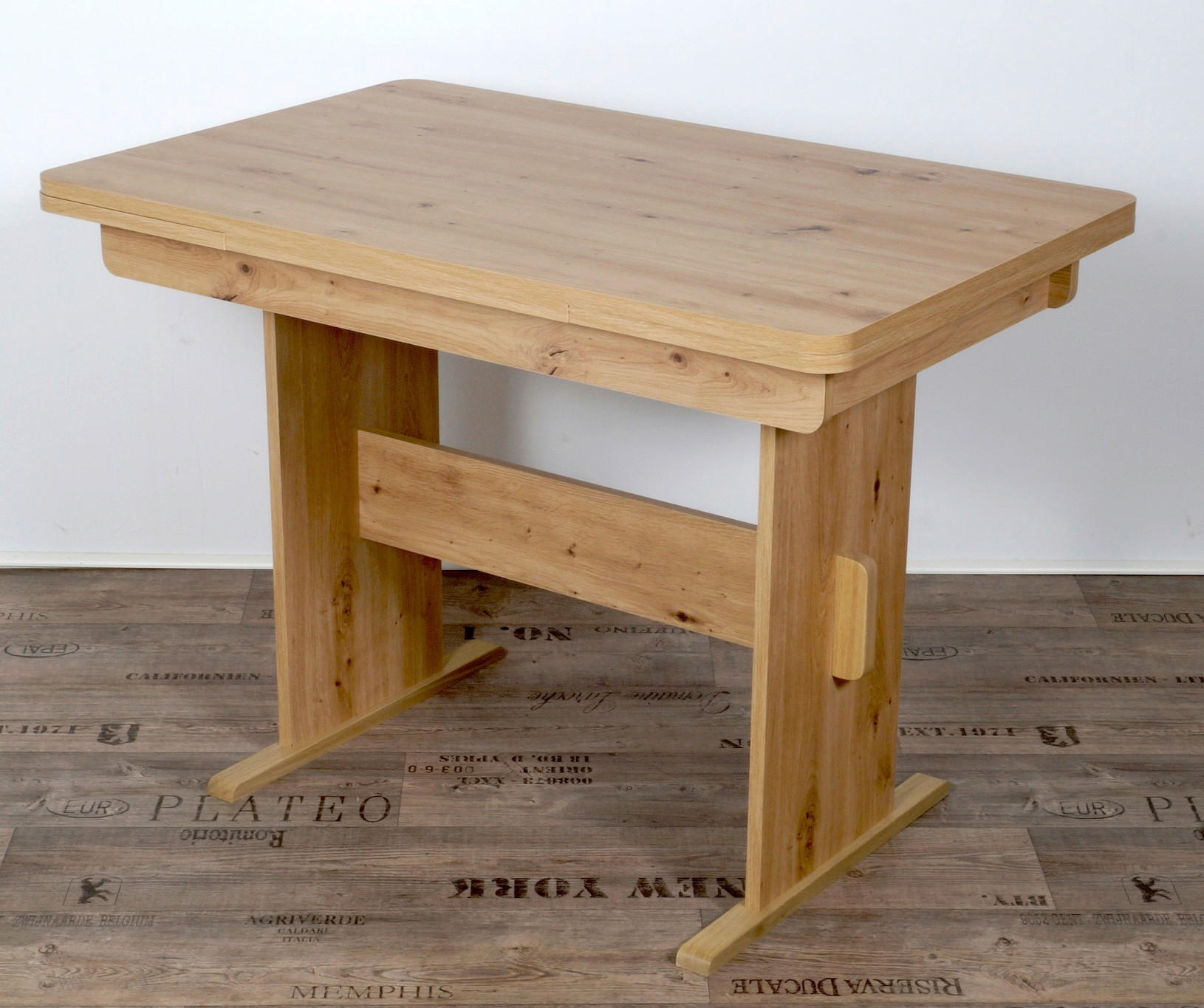 ESSTISCH Eiche Artisan rechteckig  ausziehbar  - Eiche Artisan, KONVENTIONELL, Holzwerkstoff (105/68/75cm) - MID.YOU