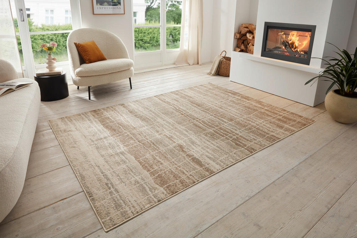 FLACHWEBETEPPICH 200/280 cm Terrain Creme  - Creme, Basics, Kunststoff/Textil (200/280cm)