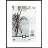 BILDERRAHMEN - Schwarz, Basics, Glas/Kunststoff (81,1/61,1cm)