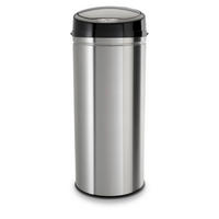 ODPADKOVÝ KOŠ  42 l - černá/barvy stříbra, Trend, kov/plast (31/31/79,5cm) - Echtwerk