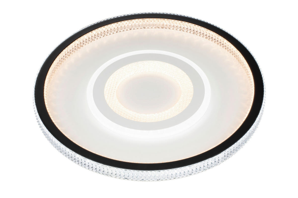 LED SVJETILJKA STROPNA  - bijela/prozirno, Trend, metal/plastika (49/6,5cm) - Novel