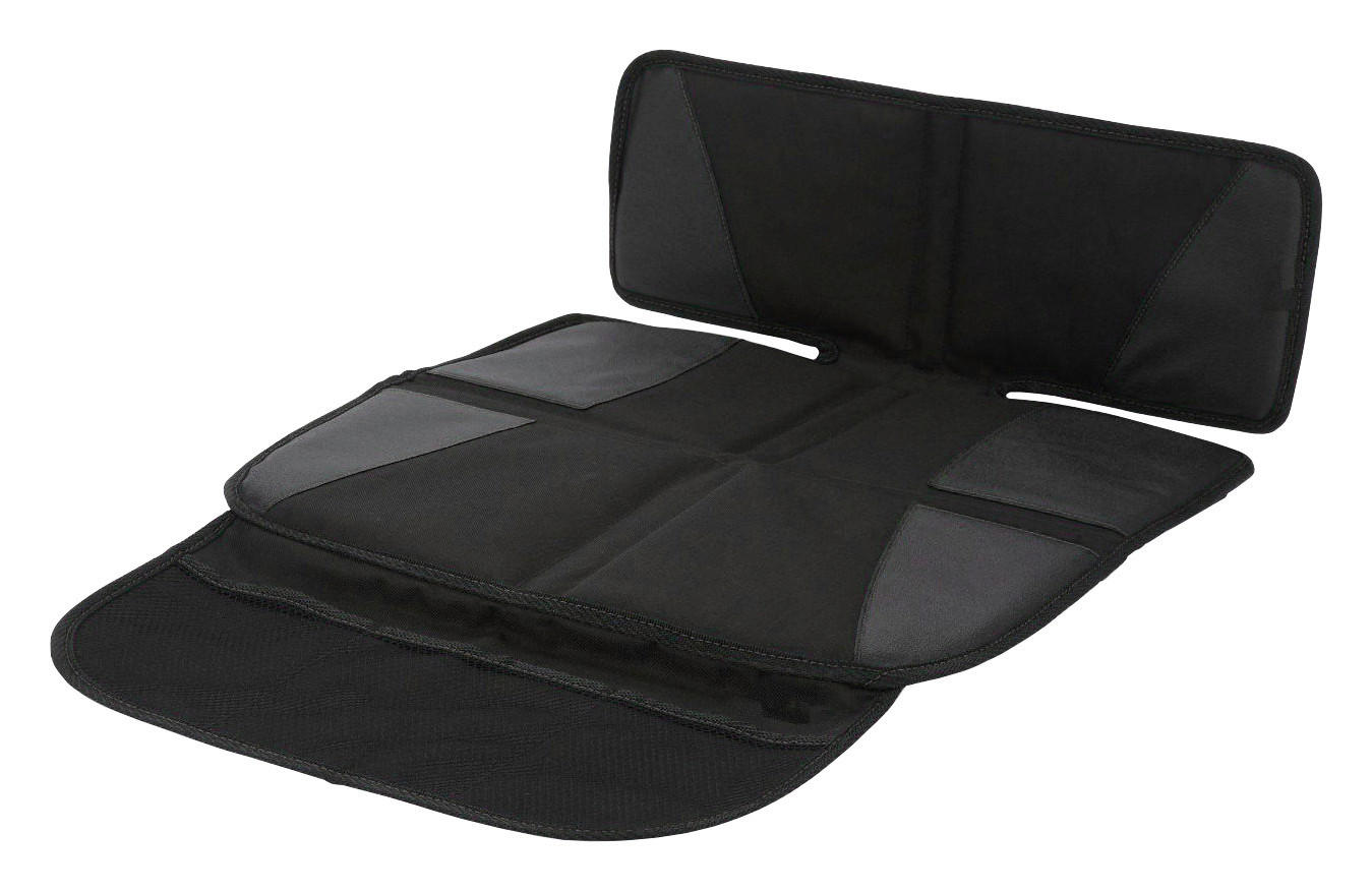 KINDERSITZUNTERLAGE  - Schwarz, Basics, Kunststoff/Textil (80/47,50cm) - My Baby Lou