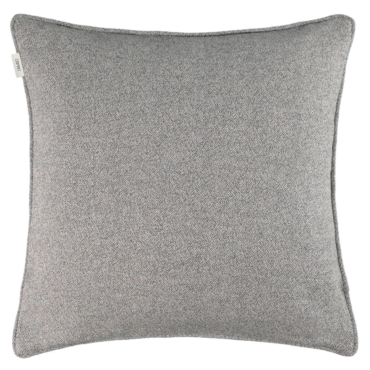 KISSENHÜLLE E-Signature  - Grau, Basics, Textil (45/45cm) - Esprit