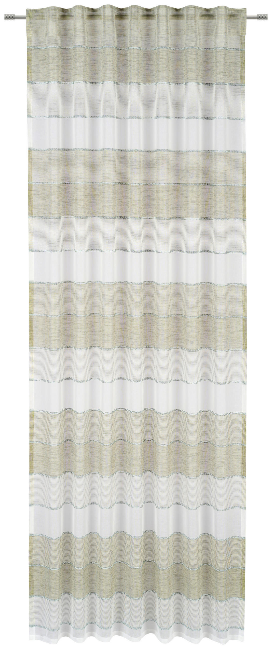 FERTIGVORHANG  halbtransparent   140/245 cm  - Grün, Basics, Textil (140/245cm) - Esposa