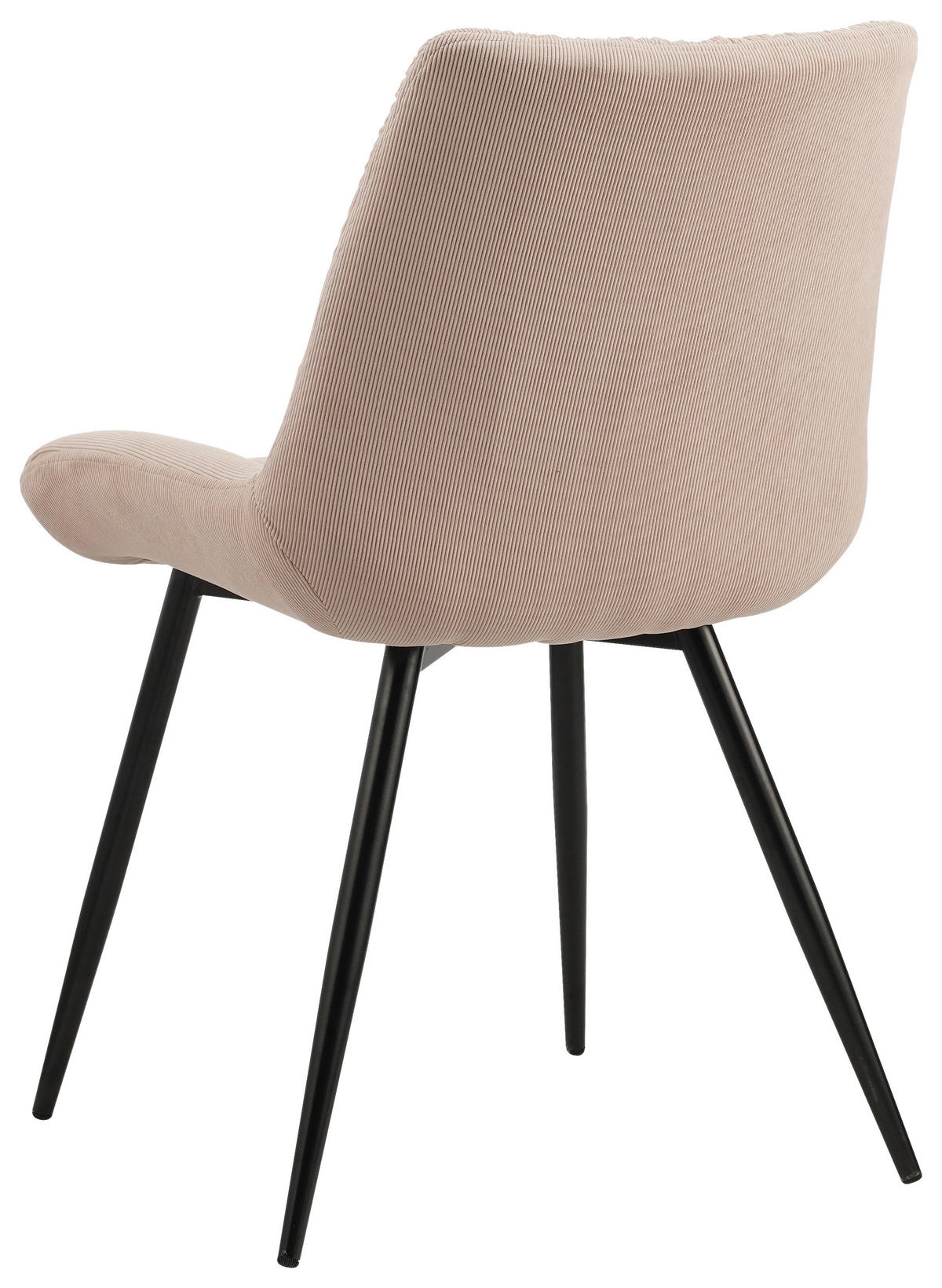 SZÉK fém, textil rózsaszín, fekete  - fekete/rózsaszín, Design, textil/fém (54/85/63cm) - Carryhome