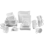 Kombiservice 42-teilig - Weiß, Basics, Keramik - Ritzenhoff Breker