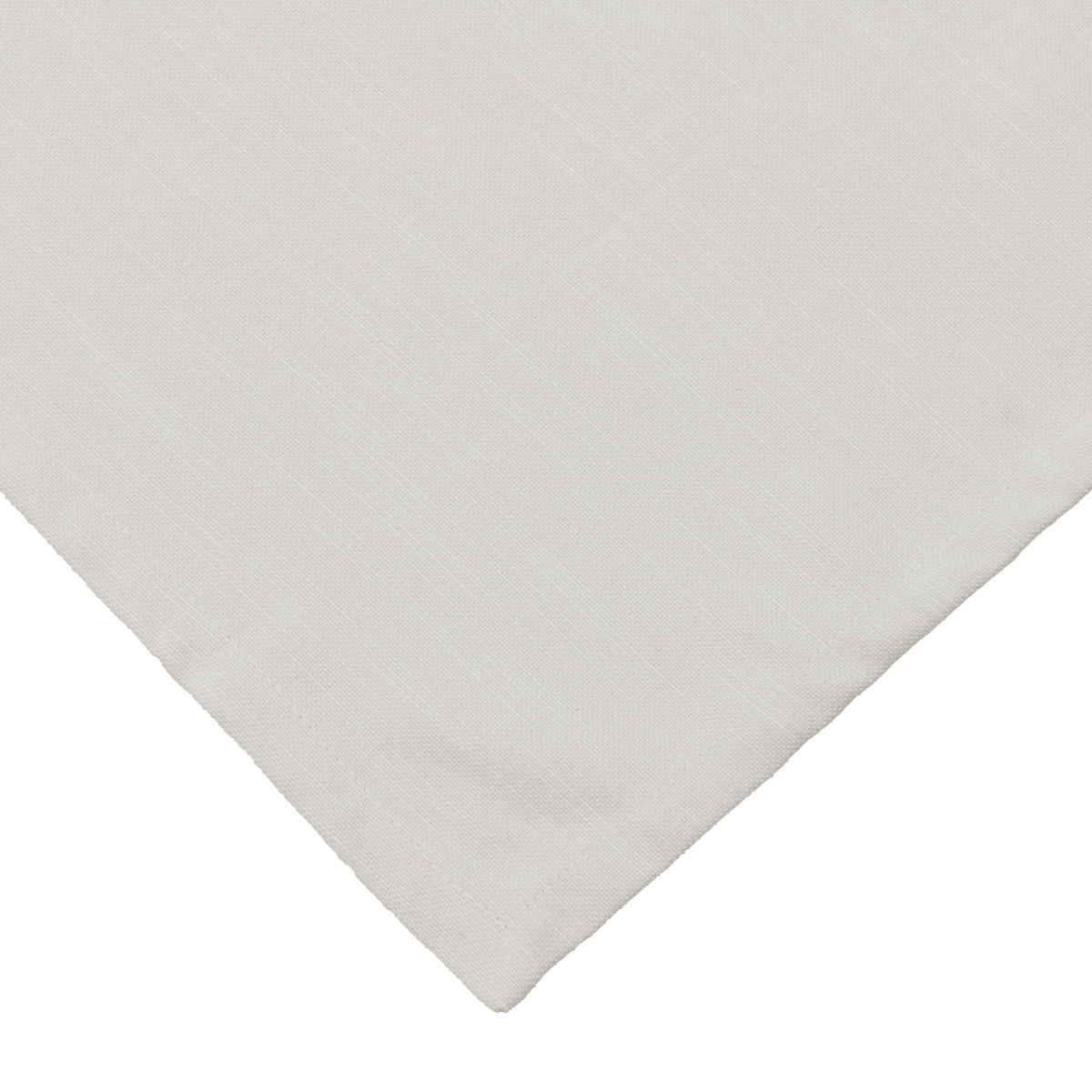 TISCHLÄUFER Textil Flachgewebe Weiß 130/170 cm  - Weiß, Basics, Textil (130/170cm) - Novel