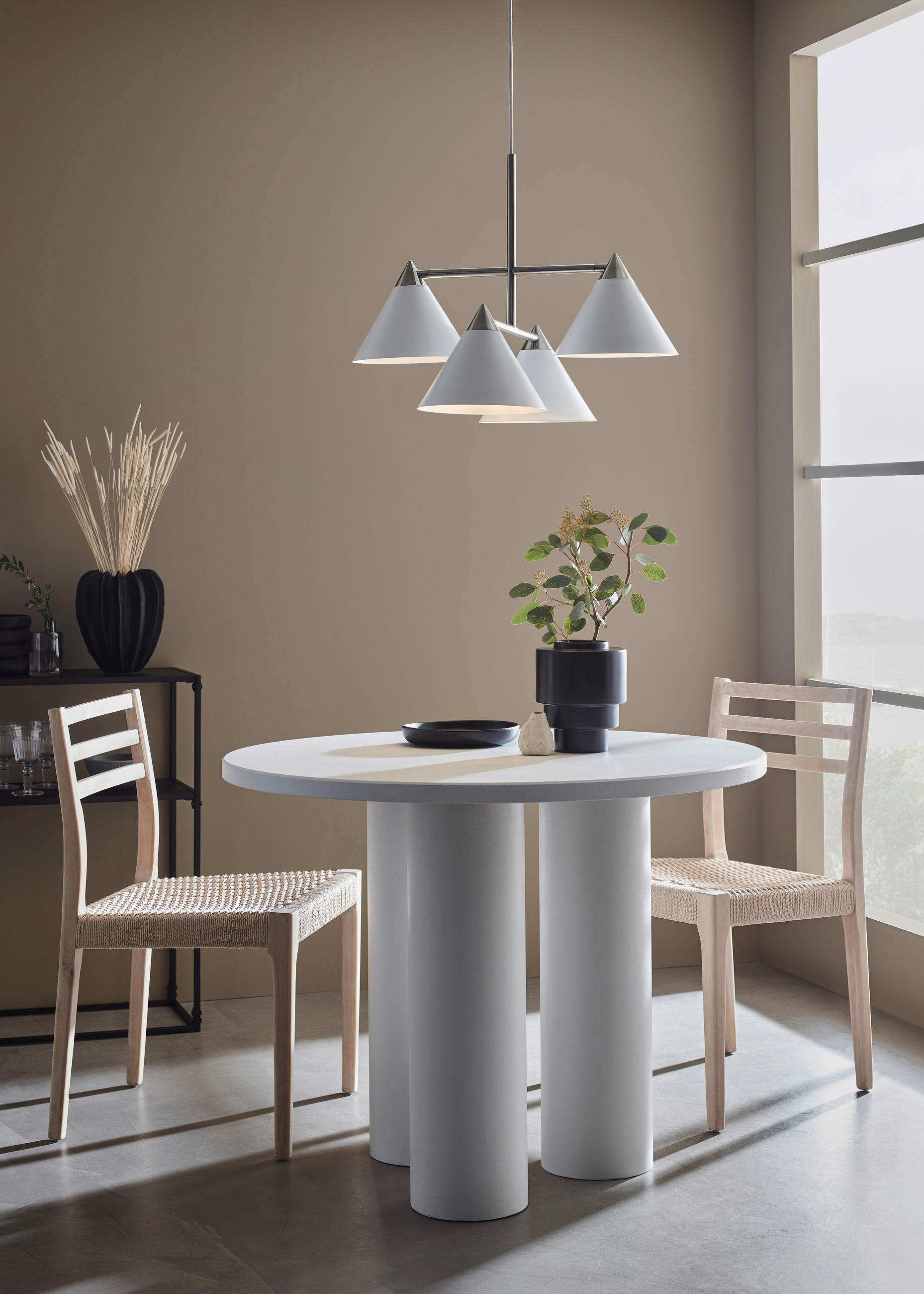 HÄNGELEUCHTE 57/46/57 cm  - Weiß, Basics, Metall (57/46/57cm) - Markslöjd