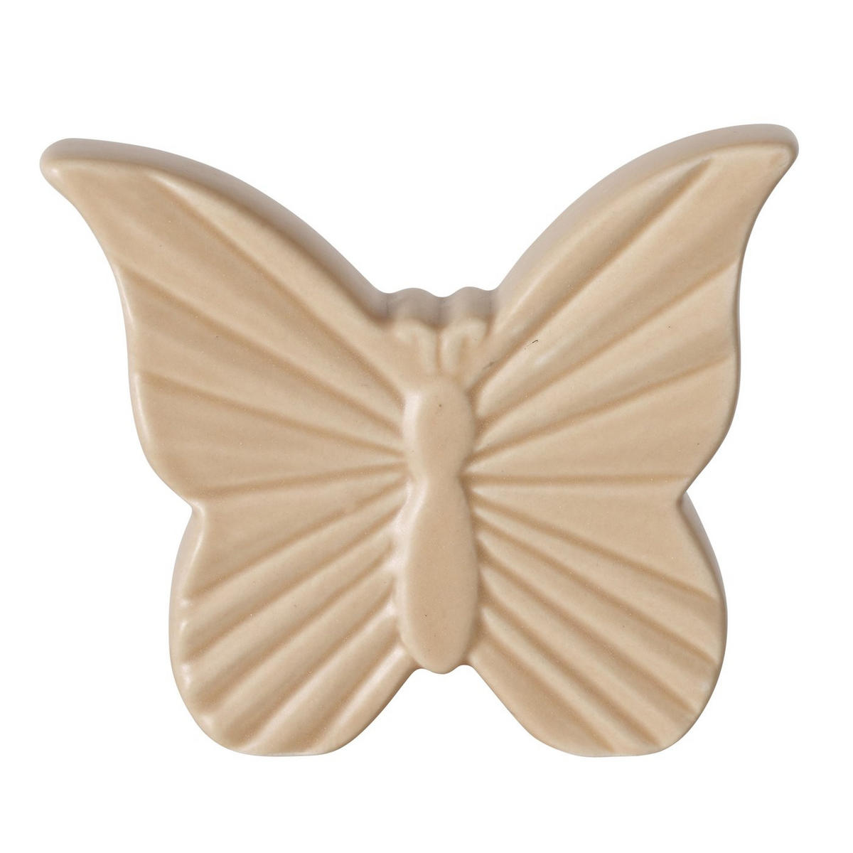 DEKORATIONSFJÄRIL - beige/grön, Basics, keramik (8,5/2/7cm)