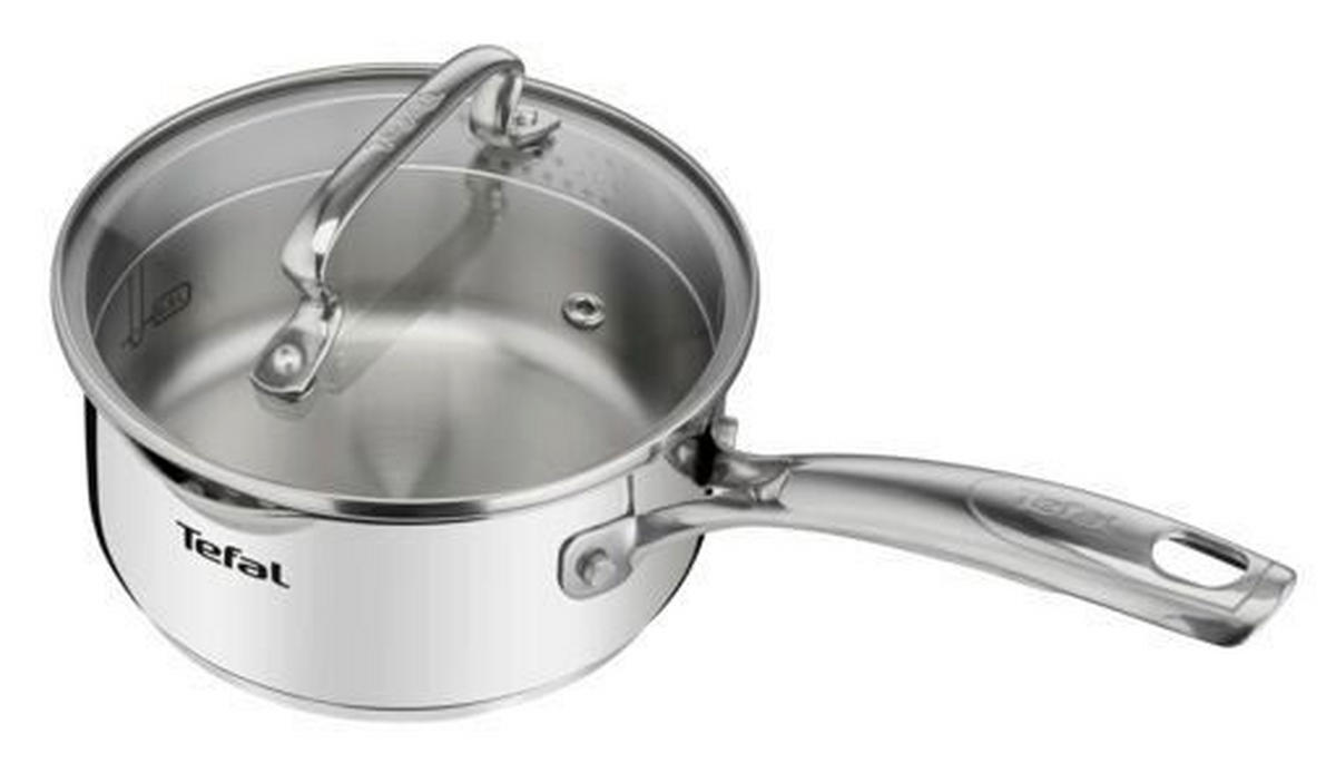 NYELES LÁBAS 1.4 l  - világosszürke, Basics, üveg/fém (13.4cm) - Tefal