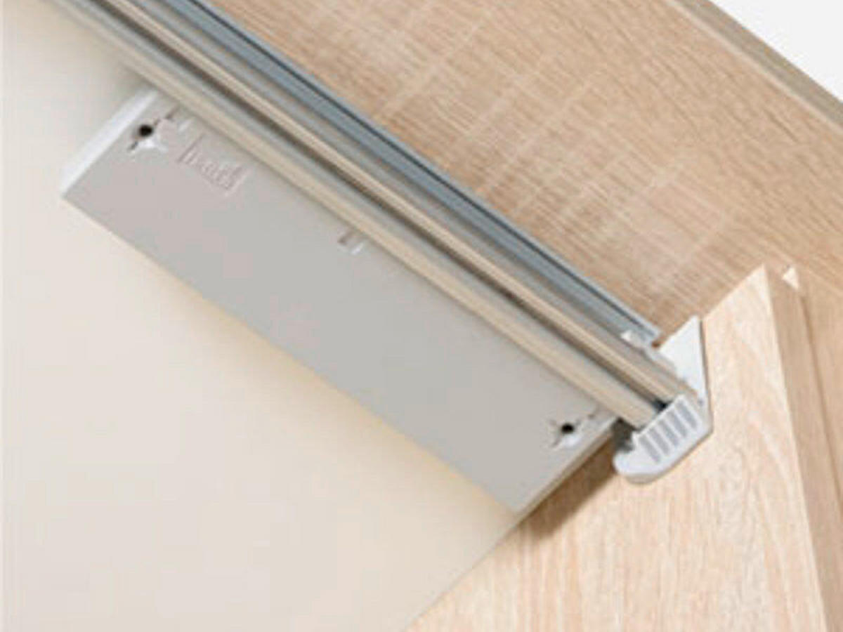 TÜRDÄMPFER 17,5/5,5/1,5 cm   - Grau, MODERN, Kunststoff (17,5/5,5/1,5cm) - MID.YOU