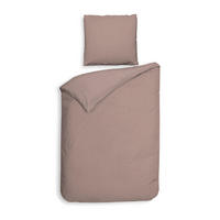 BETTWÄSCHE Punto Makosatin 155/220 cm  - Rosa, Basics, Textil (155/220cm)