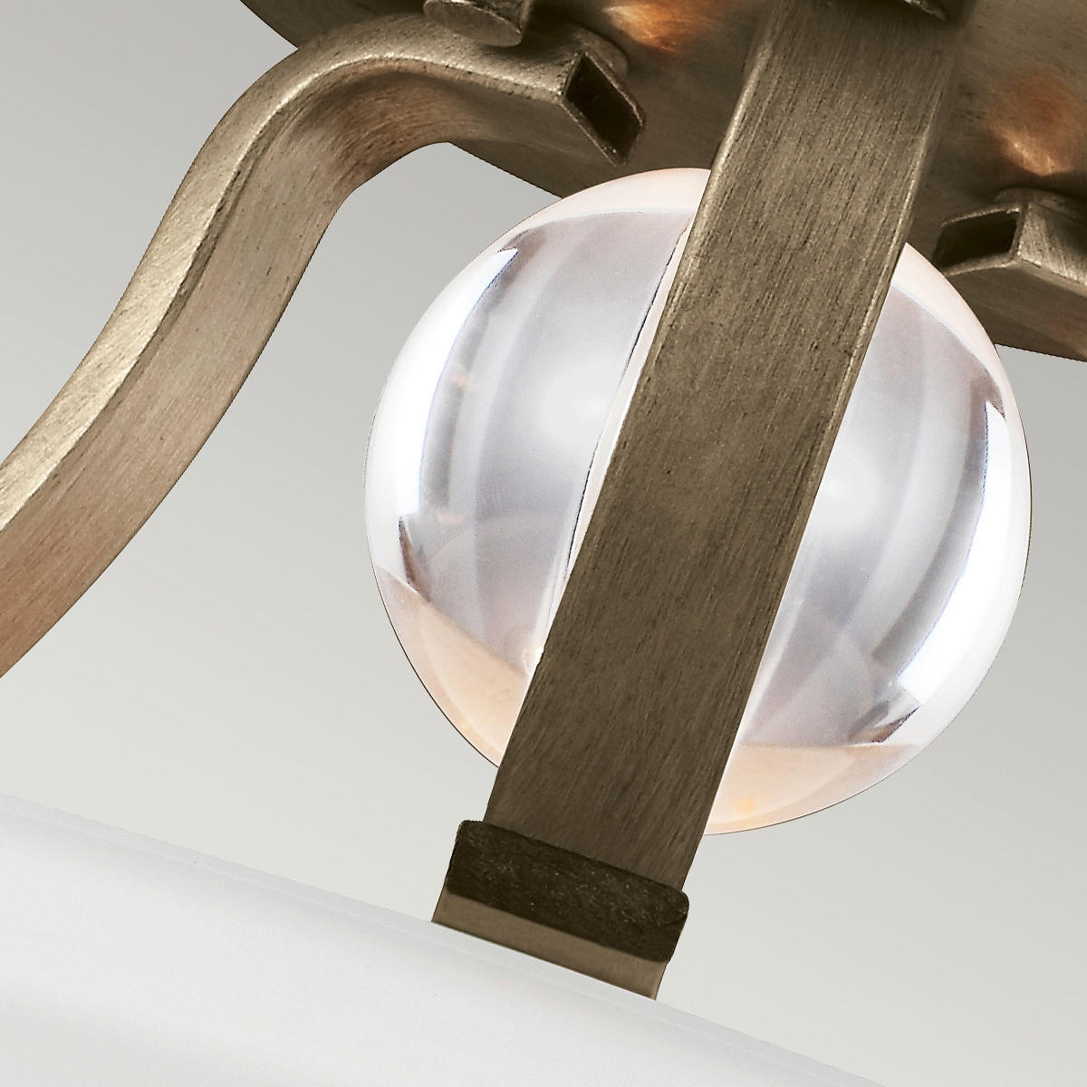 DECKENLEUCHTE  35.2/29.7 cm    - Goldfarben, Basics, Glas/Metall (35.2/29.7cm) - Elstead Lighting