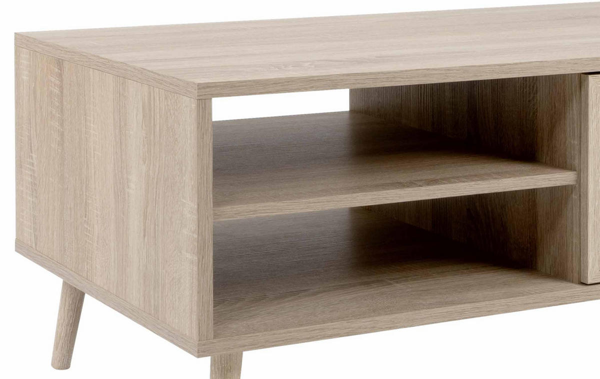 KONFERENČNÍ STOLEK, Sonoma dub, kompozitní dřevo, 100/60/46 cm - Sonoma dub, Natur, dřevo/kompozitní dřevo (100/60/46cm) - MID.YOU
