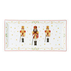 PLADENJ  Christmas Love         36 cm    - rumena/bela, Basics, keramika (36cm) - Hutschenreuther