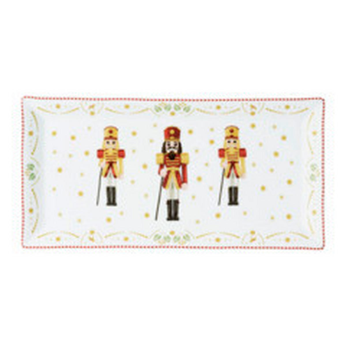 PLADENJ  Christmas Love         36 cm    - rumena/bela, Basics, keramika (36cm) - Hutschenreuther