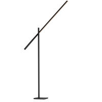 LED-STEHLEUCHTE Oceanside 27-150/19/162-248 cm   - Schwarz, Design, Metall (27-150/19/162-248cm) - Dieter Knoll