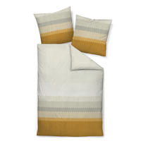 BETTWÄSCHE Biber 135/200 cm  - Dunkelorange, Design, Textil (135/200cm) - Janine