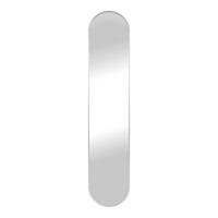 WANDSPIEGEL 35/170/3 cm    in oval  - Transparent/Silberfarben, Design, Glas/Metall (35/170/3cm) - MID.YOU