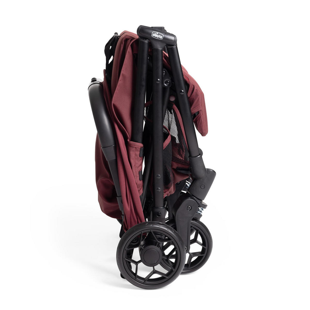 BUGGY Urbino  - Bordeaux/Dunkelrot, Basics, Textil/Metall (53/103/80cm) - Chicco