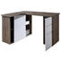 ECKSCHREIBTISCH in Holzwerkstoff 145/76,6/101,5 cm - Eichefarben/Weiß, KONVENTIONELL, Holzwerkstoff (145/76,6/101,5cm) - Carryhome ECKSCHREIBTISCH in Holzwerkstoff 145/76,6/101,5 cm - Eichefarben/Weiß, KONVENTIONELL, Holzwerkstoff (145/76,6/101,5cm) - Carryhome
