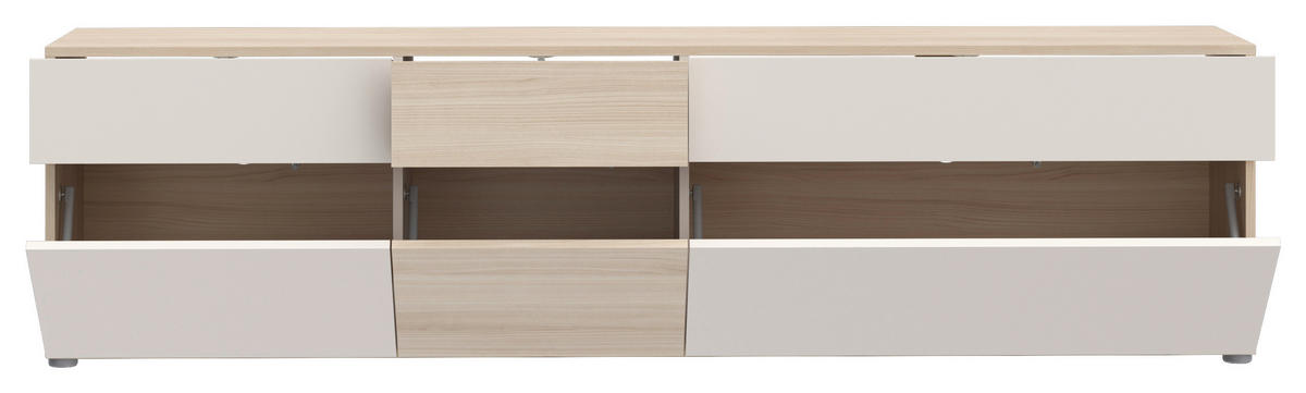 TV-ELEMENT Eichefarben, Sandfarben  189,6/50/41 cm  - Sandfarben/Eichefarben, Natur, Holzwerkstoff (189,6/50/41cm) - Ti'me