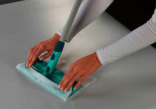 NAVLAKA ZA BRISANJE - bijela, Basics, plastika (11,5/20/9,5cm) - Leifheit
