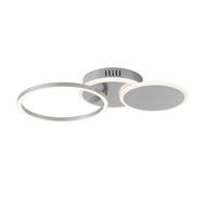 LED-DECKENLEUCHTE 50/33,4/8,2 cm   - Design, Kunststoff/Metall (50/33,4/8,2cm)