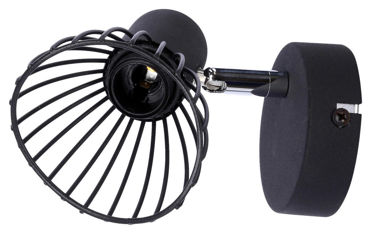 WANDSTRAHLER 8/12/12 cm   - Schwarz, Basics, Metall (8/12/12cm)