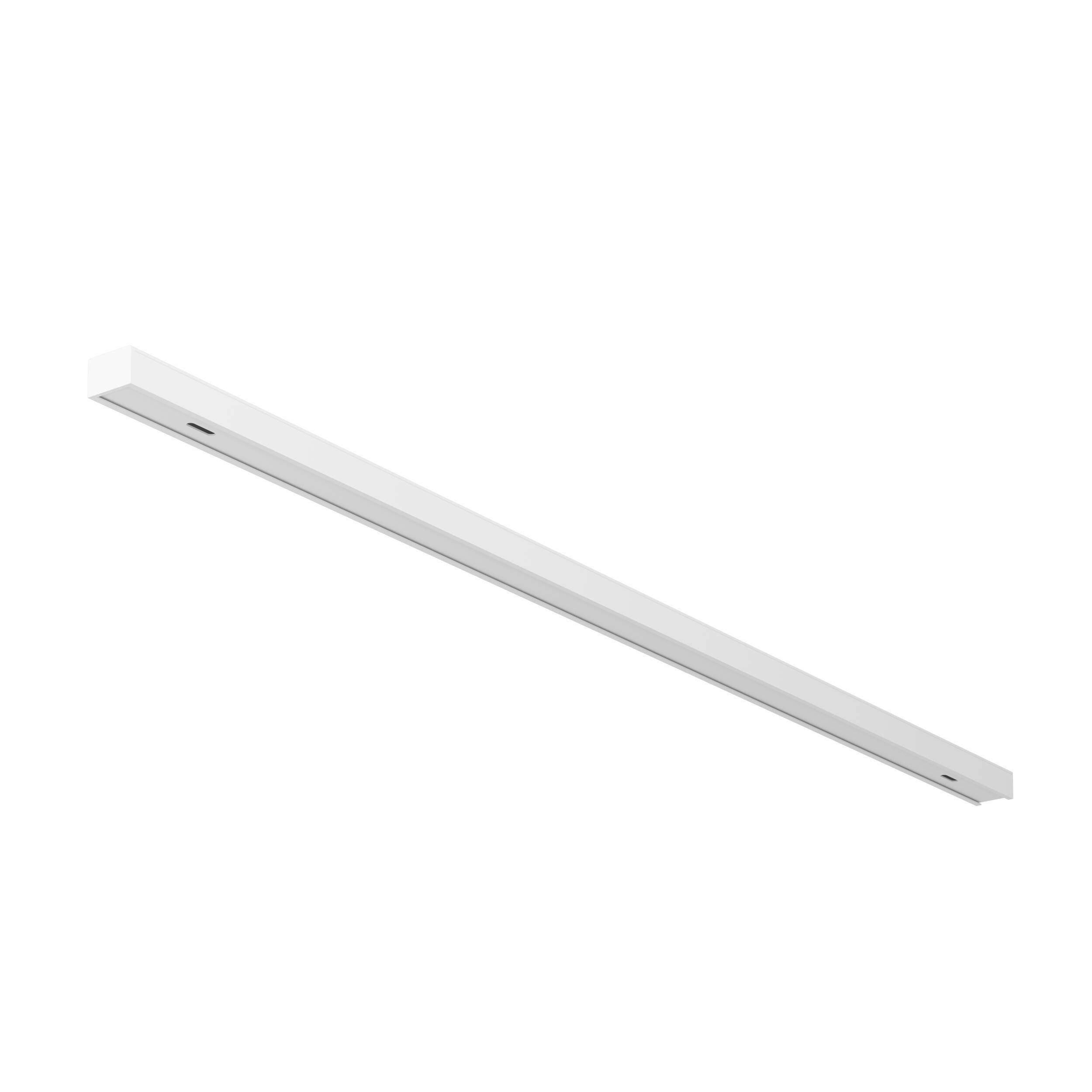 SCHIENENSYSTEM 90/3/1,8 cm  - Weiß, Basics, Metall (90/3/1,8cm)