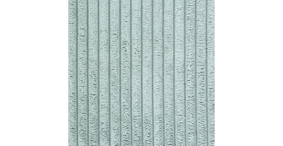 MEGASOFA Cord Hellblau  - Schwarz/Hellblau, ROMANTIK / LANDHAUS, Kunststoff/Textil (270/67/120cm) - Landscape