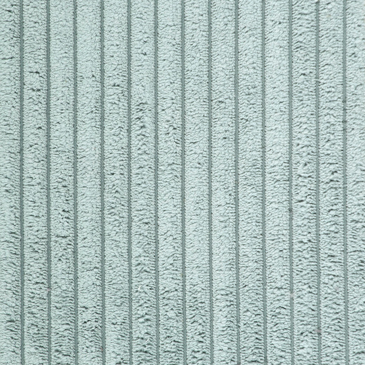 BIGSOFA in Cord Hellblau  - Schwarz/Hellblau, ROMANTIK / LANDHAUS, Kunststoff/Textil (270/67/120cm) - Landscape