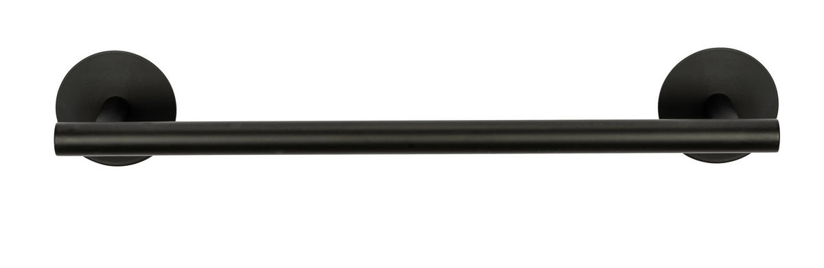 HANDTUCHSTANGE 42/7/7 cm  - Schwarz, KONVENTIONELL, Metall (42/7/7cm) - Schöner Wohnen