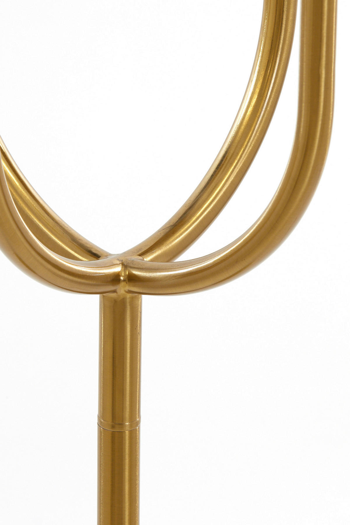 STEHLEUCHTE 42/20/182 cm    - Goldfarben, Design, Metall (42/20/182cm) - Light & Living