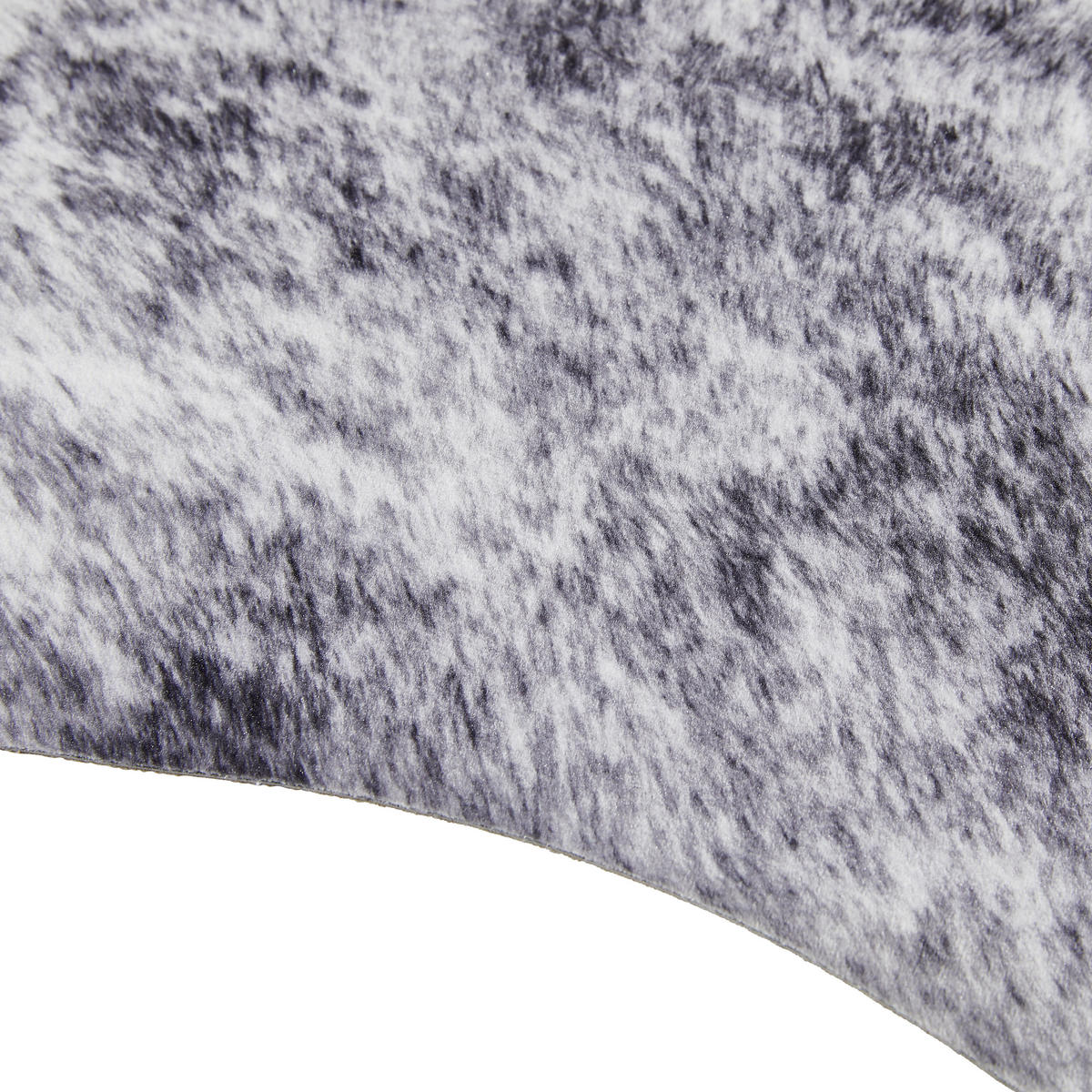 KONSTFÄLL 125/155 cm Dallas  - mörkgrå/ljusgrå, Lifestyle, textil (125/155cm) - Novel