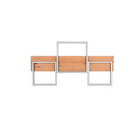 LED-DECKENLEUCHTE Harper 34,5/65/7,5 cm  - Schwarz/Braun, Basics, Holz/Metall (34,5/65/7,5cm) - Trio Leuchten