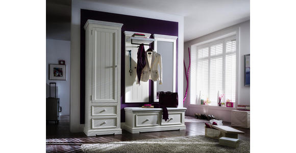 GARDEROBENSCHRANK 60/200/40 cm - Weiß, LIFESTYLE, Holz (60/200/40cm) - Landscape