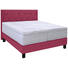 BOXSPRINGBETT 140/200 cm in Rot - Rot/Schwarz, KONVENTIONELL, Holz/Textil (140/200cm) - Elegando BOXSPRINGBETT 140/200 cm in Rot - Rot/Schwarz, KONVENTIONELL, Holz/Textil (140/200cm) - Elegando