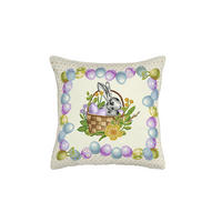 DEKORATIVNA JASTUČNICA 43/43 cm    PASTEL NEST  - višebojna, Osnovno, tekstil (43/43cm) - Novel