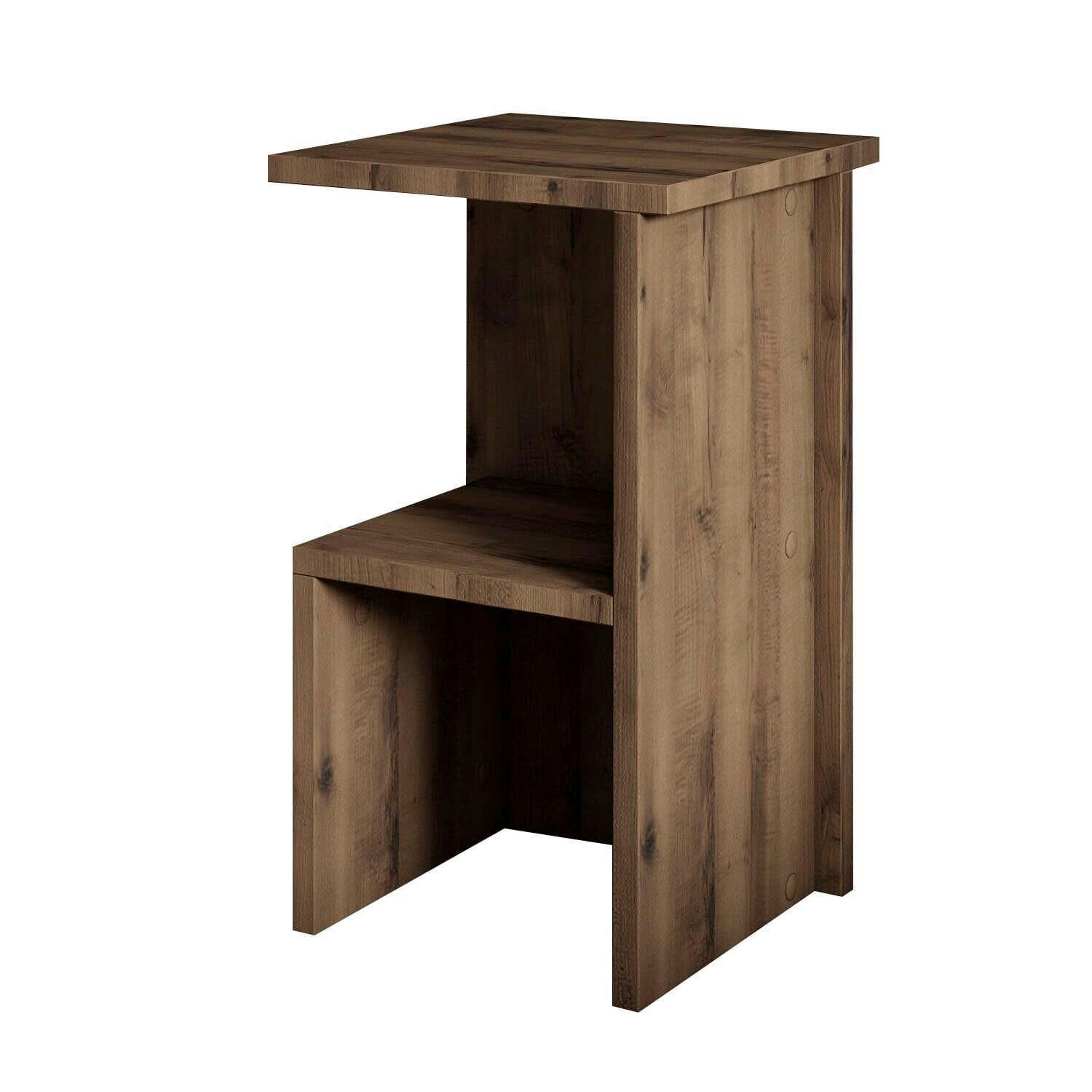 NACHTTISCH 29,6/50/29,6 cm  - Eichefarben, Design, Holzwerkstoff (29,6/50/29,6cm) - Livetastic