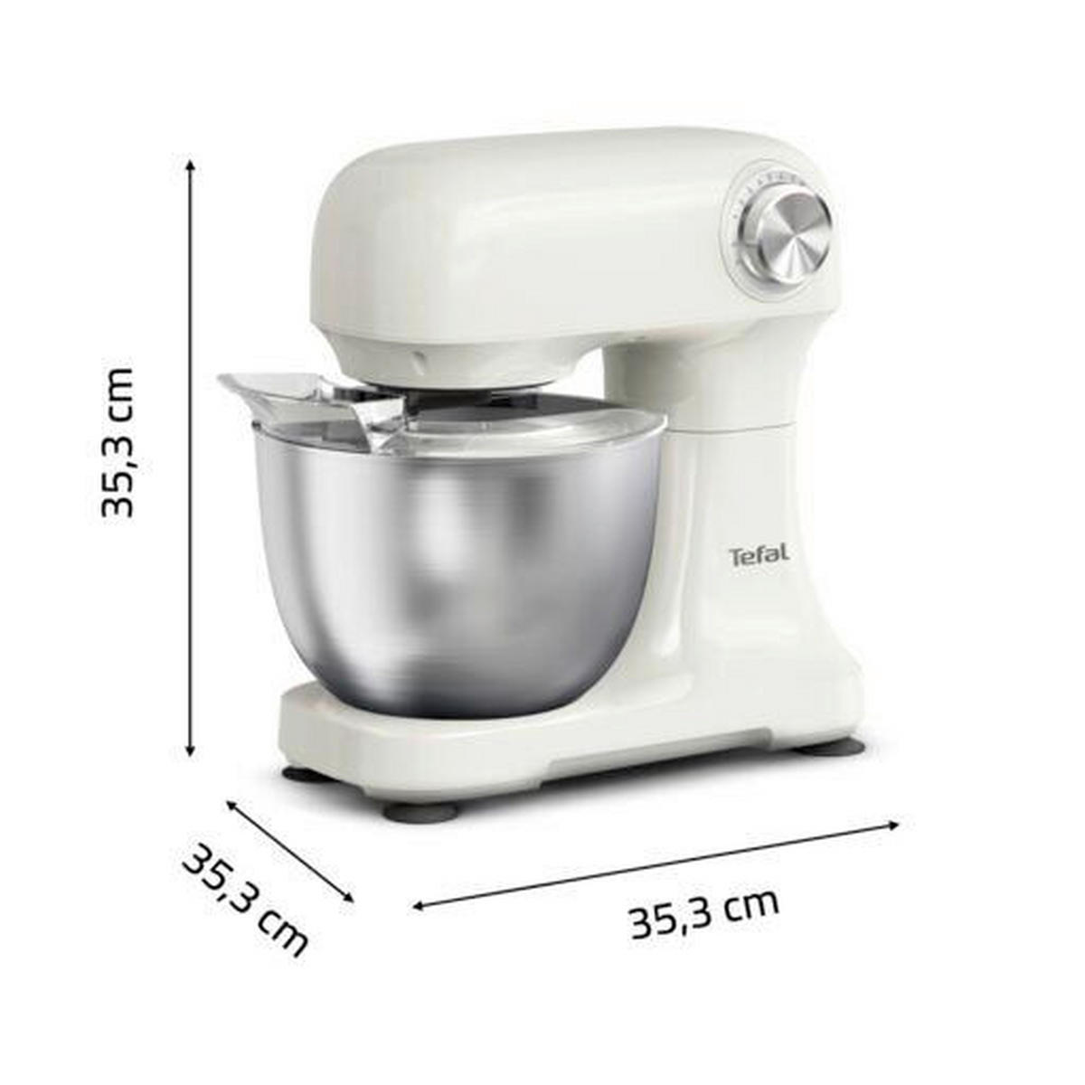 habverő, dagasztó, - gyöngyház, Basics, műanyag (32.1cm) - Tefal