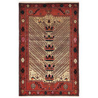 ORIJENTALNI TEPIH  crvena     - crvena, Lajfstajl, tekstil (110-150/190-250cm)